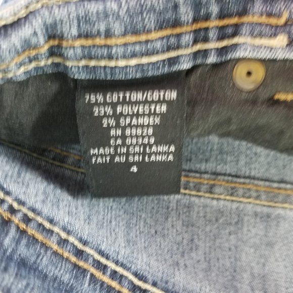 JNY Jeans Womens Size 4 High Rise Skinny Leg Medium Wash‎ Blue Denim W26 x L28.5 - Picture 9 of 13